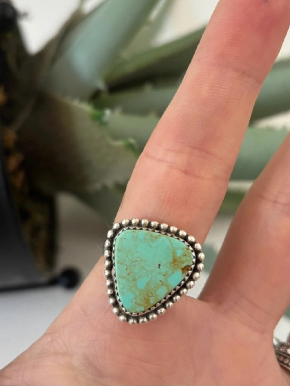 Royston Turquoise Statement Ring